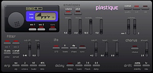 Plastique Casio HT-700 Emulation Synth